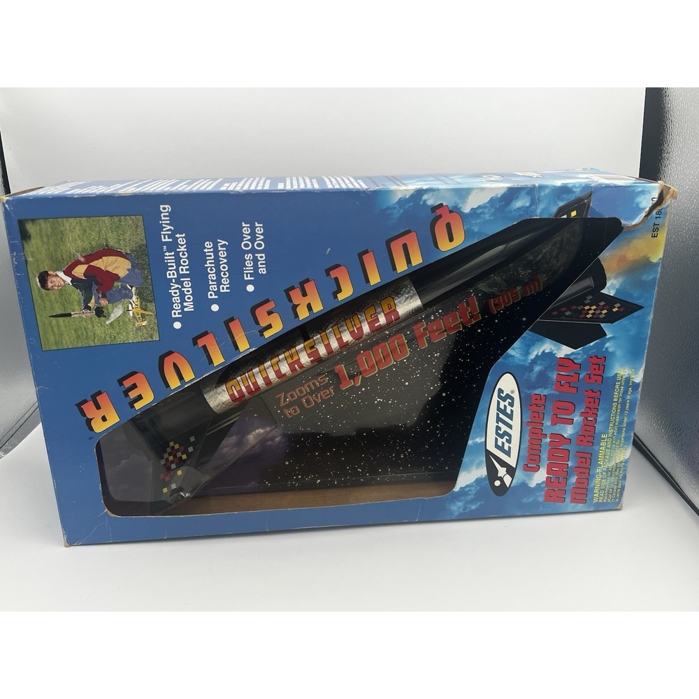 Estes Quicksilver Model Rocket Kit - No Engines Included. Model 36231